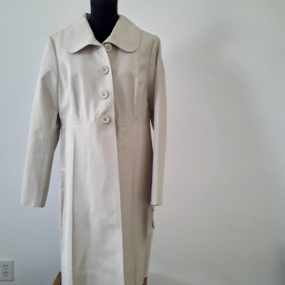 Mossimo Cream Trench Coat